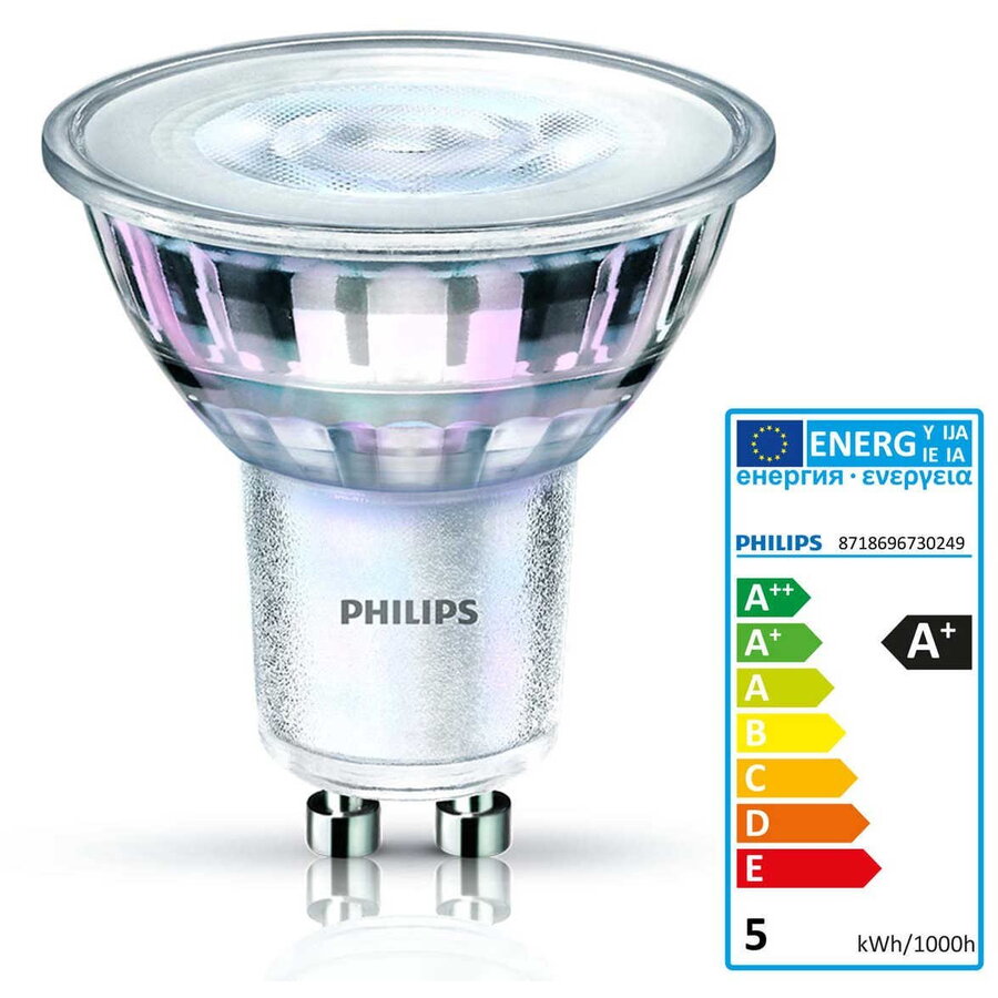 Bec CorePro LEDspot 5W GU10 - 36° 840 4000K dimmable natural light