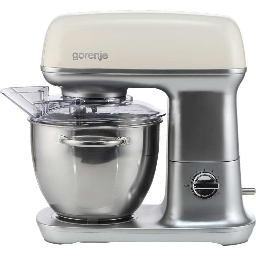 Robot de Bucatarie Retro Collection MMC1000RL Bol 4.5L 7 Trepte de Viteza 1000W Argintiu/Crem