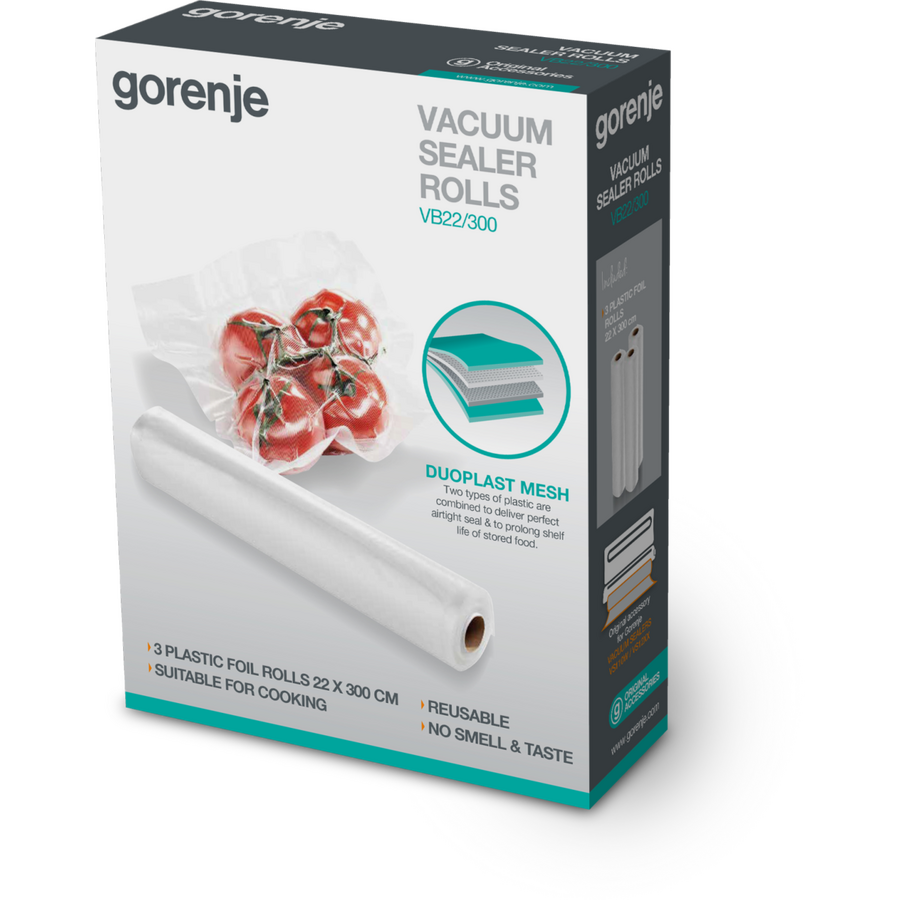 Set 3 Role Pungi pentru Vidat VB22/300 Latime 22CM Lungime 300CM Transparent