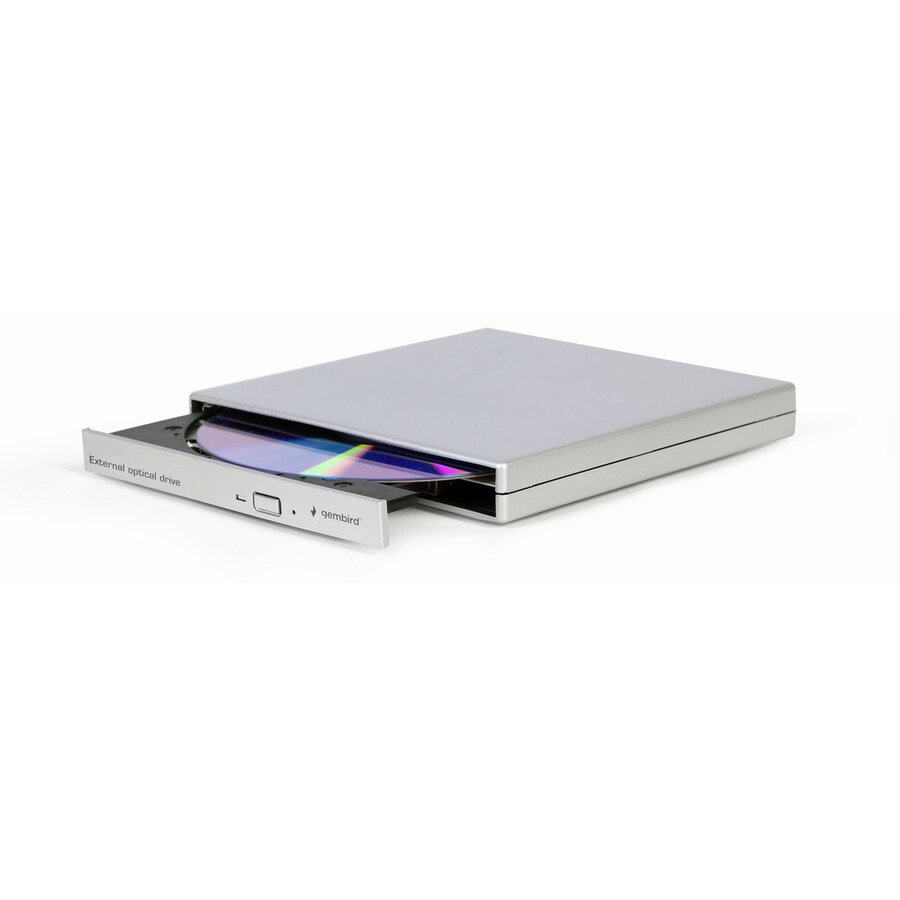 DVD-RW Extern DVD-USB-021-SV USB Argintiu