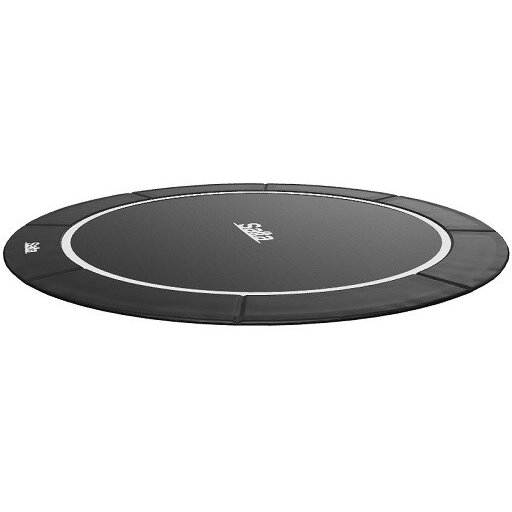 Trambulină Salta Royal Baseground Sport Diametru 427CM Varsta 14 Ani+ Maxim 120KG Negru