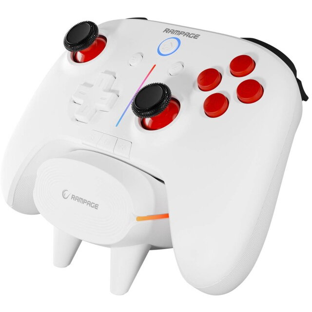 Gamepad Hydra Pro Pad RGB Alb