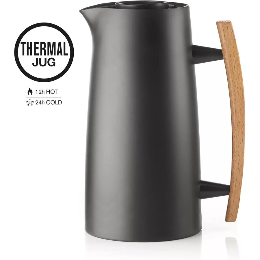 Cana Termica RIVIERA'63 Capacitate 1L Negru