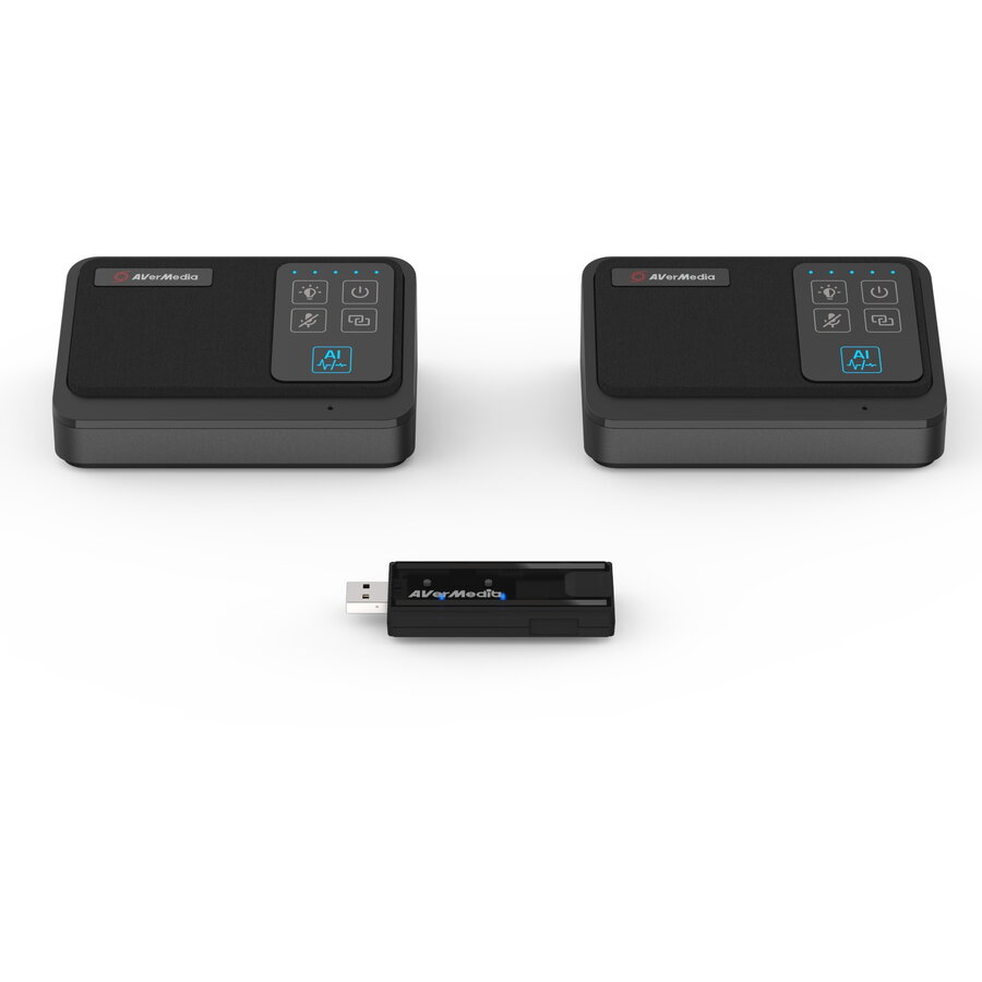 Microfon 61AW111000AB / AW111 Double pack Negru
