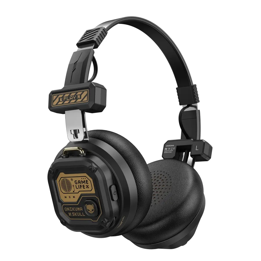 Căști Gaming Onikuma GT803 USB-C / Bluetooth Negru — imaginea 3