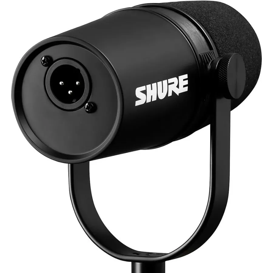 Microfon XLR pentru Podcast Shure MV7X Negru — imaginea 4