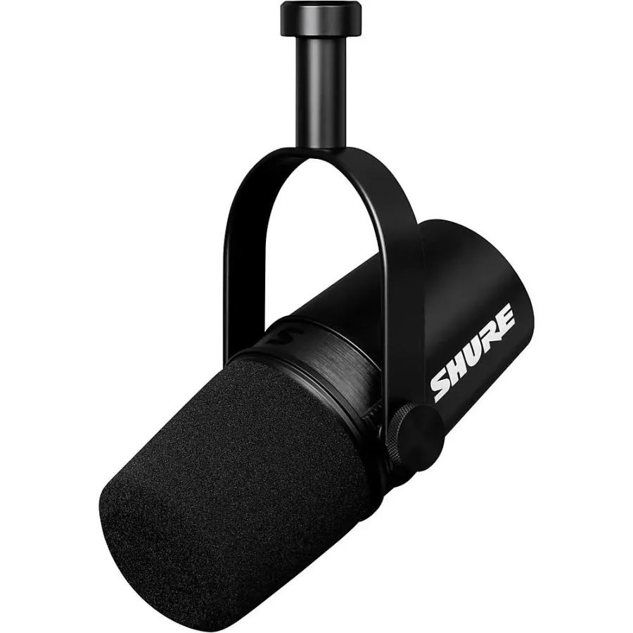 Microfon XLR pentru Podcast Shure MV7X Negru — imaginea 3