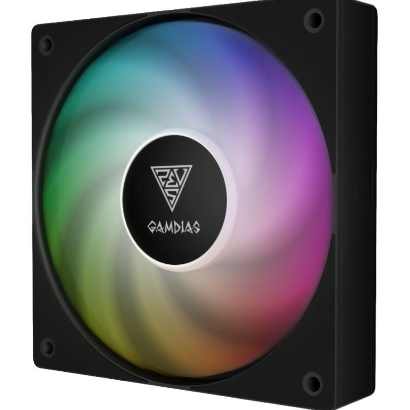 Ventilator Notus M1-1201 120mm Negru Iluminare ARGB