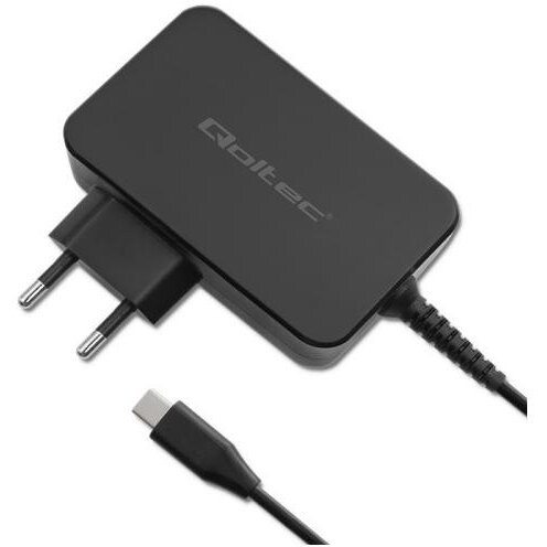 Incarcator GaN POWER PRO 1xUSB-C 90W 5-20V 3-4.5A Negru