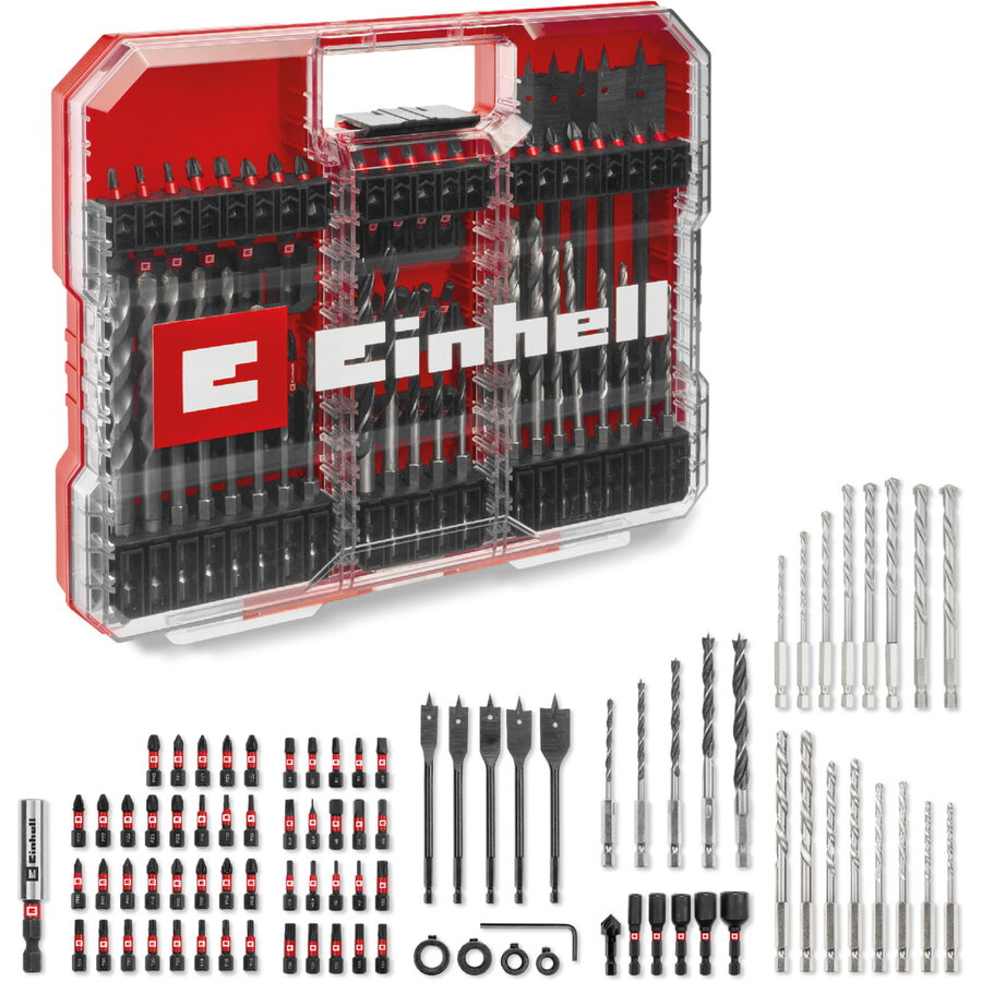 XL-CASE impact bit and drill set, 95 pieces, drill & bit set