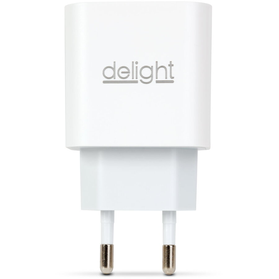Incarcator Rapid USB C PD 20W Adaptor Priza Type C Universal Fast Charge Alb