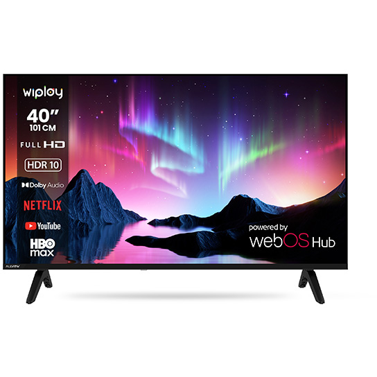 Televizor Allview 40WiPlay6301-F D-LED Clasa E 101Cm 40Inch 16:9 1920 x 1080 Negru