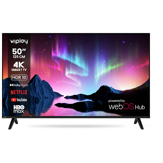 Televizor Allview 50WiPlay6301-U 126Cm 50Inch 16:9 3840 x 2160 4K UHD 7 ms Negru