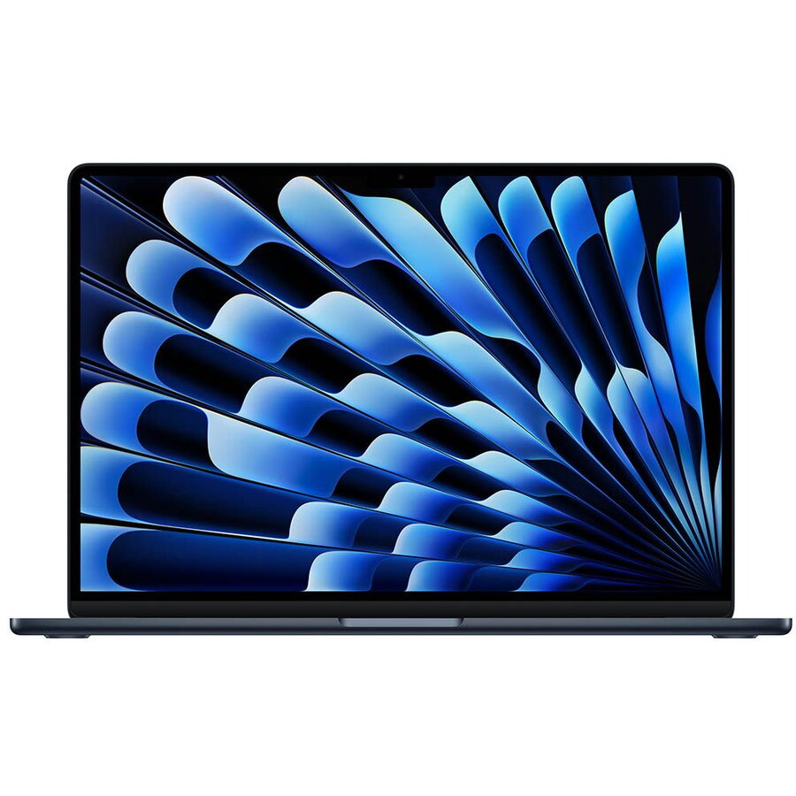 Laptop MacBook Air 15.3 inch Liquid Retina M5 10-Core 16GB 2TB SSD macOS Midnight