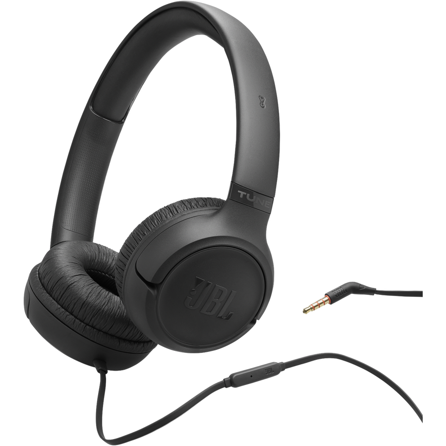 Casti cu Fir Tune 530 Sunet Pure Bass Negru