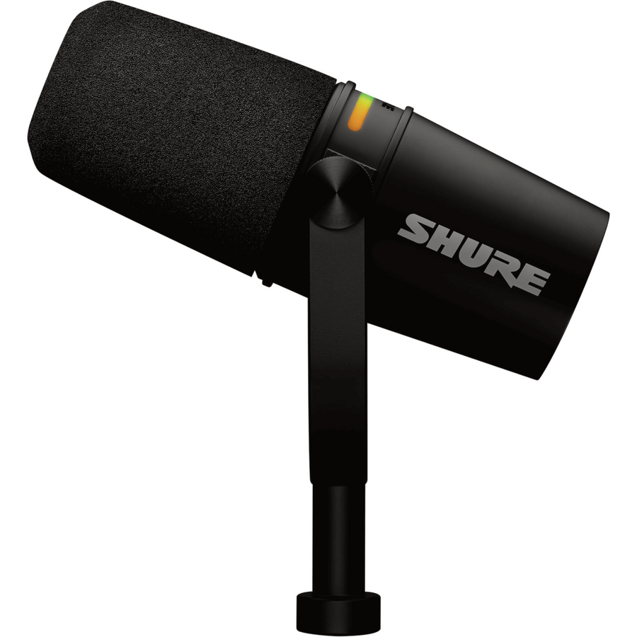 Microfon Podcast Shure MV7+ Negru — imaginea 2