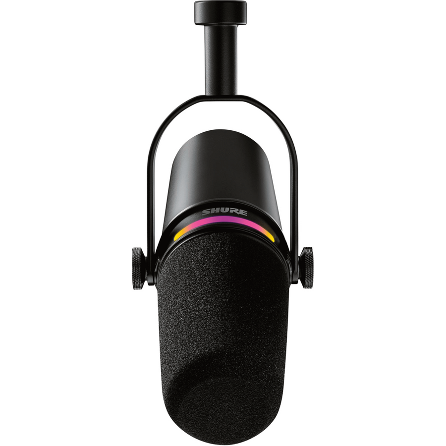 Microfon Podcast Shure MV7+ Negru — imaginea 3