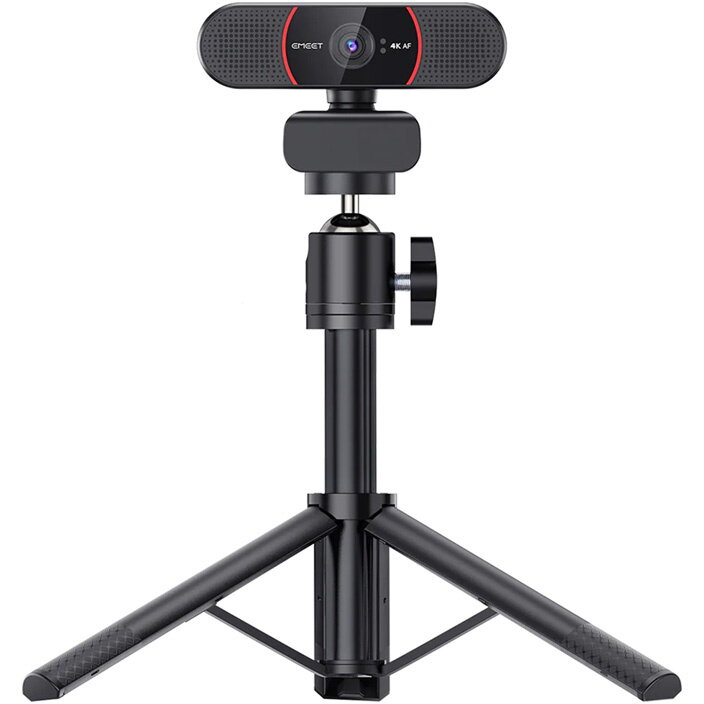 Kit Camera Web SmartCam C960 4K cu Trepied Negru