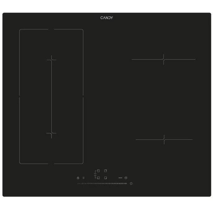 Plita Incorporabila CIES64MCA Inductie 4 Zone 59 x 52Cm Negru