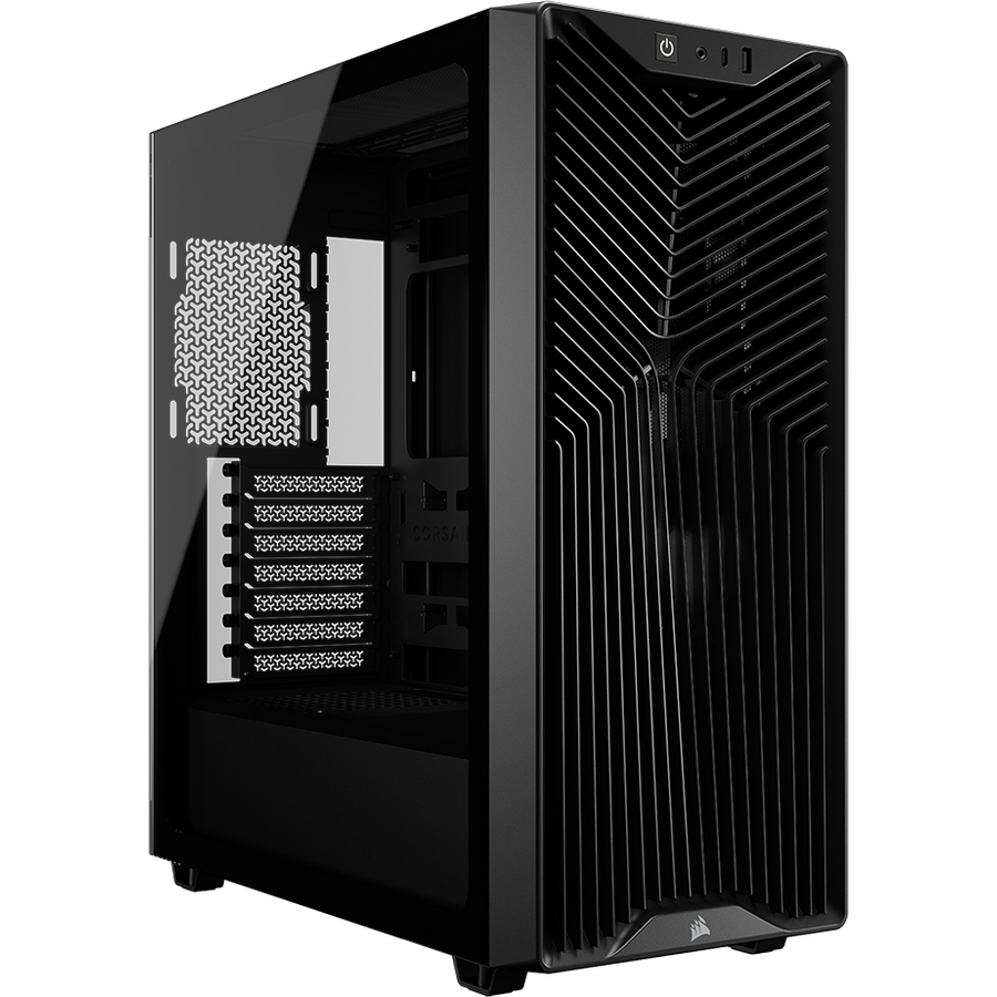Carcasa 3200D RS Mid-Tower ATX 3 Ventilatoare Incluse RS120 Negru