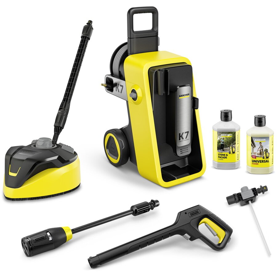 Aparat de Spalat cu Presiune K 7 Comfort Premium Home (1.317-503.0) 600L/H Putere 3000W Galben/Negru