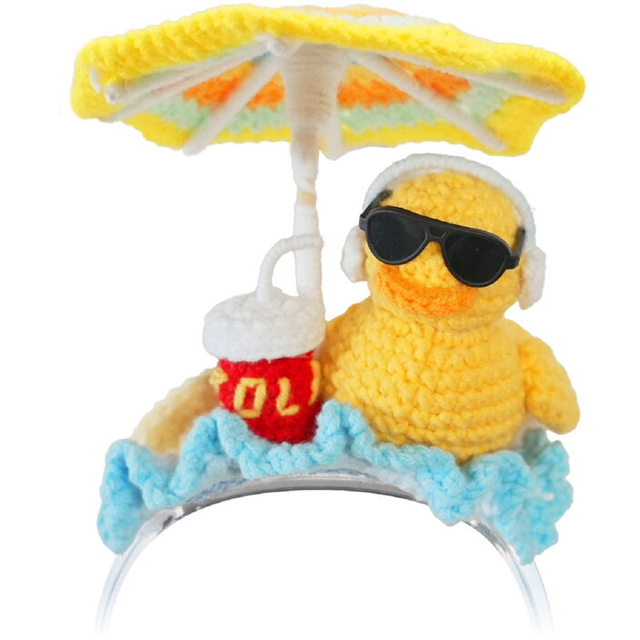 Costum Tricotat Premium Duck pentru Robot Interactiv 6+ Ani