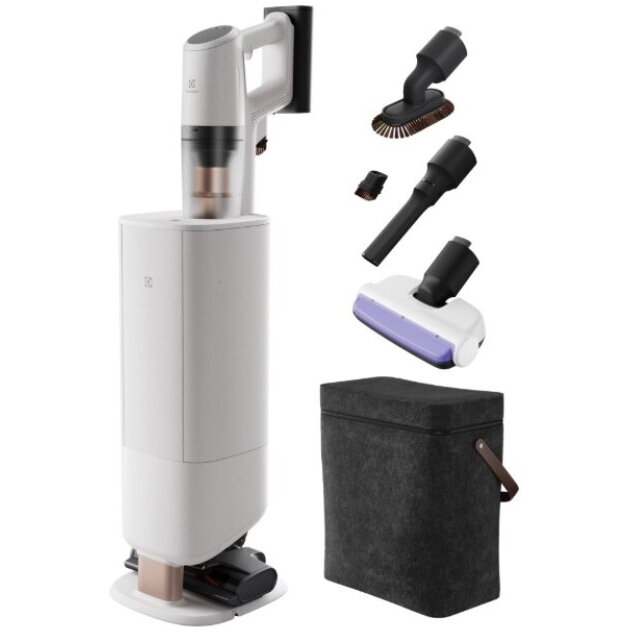 Aspirator Vertical cu Acumulator Seria 800 90 Min Autonomie 25V Alb