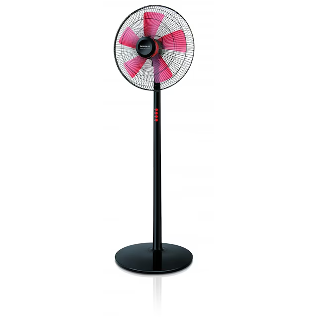 Ventilator de camera Boreal 16C Elegance 50W 3 viteze negru / rosu