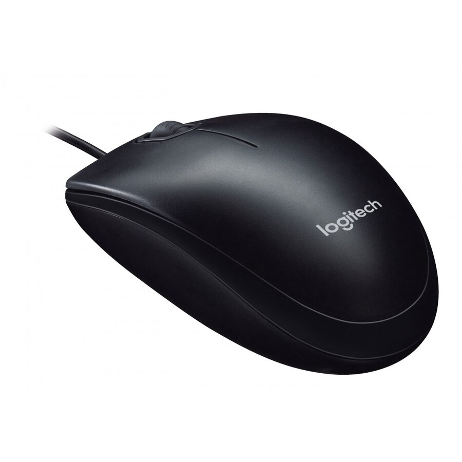 Mouse Optic cu Fir Logitech M90 USB Negru — imaginea 2
