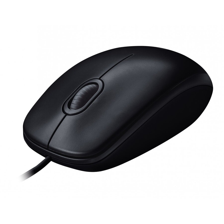 Mouse Optic cu Fir Logitech M90 USB Negru — imaginea 4