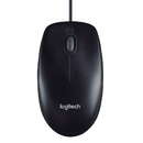Mouse Optic cu Fir Logitech M90 USB Negru