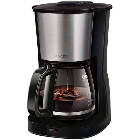 Cafetiera Sencor SCE 3050SS 1.25 Litri 1000W Black