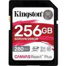 Memorie USB 256GB SDXC CANVAS REACT PLUS U3/UHS-II 280R/150W V60 FULL HD/4K