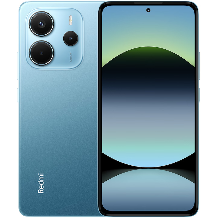 Telefon mobil Redmi Note 14, 128GB, 6GB RAM, Dual SIM, Ocean Blue - imagine 2