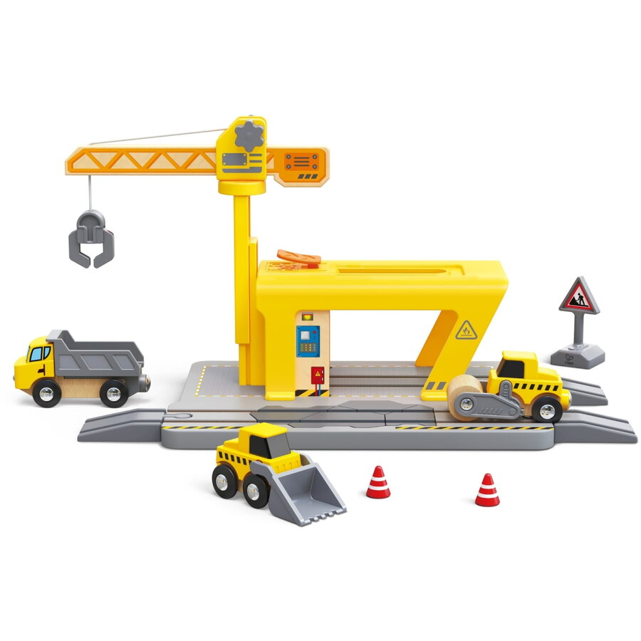 Jucarie Constructii macarale feroviare +3 ani