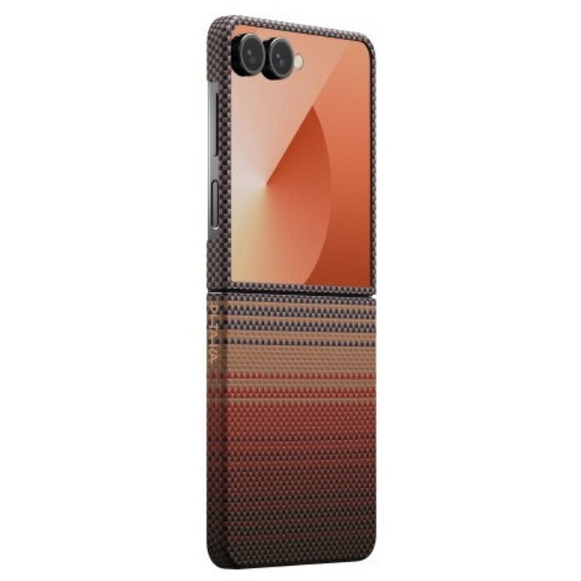 Carcasa Pitaka MagEZ 7 Ultra-Slim Aramida Magsafe Samsung Galaxy Z Flip7 Sunset