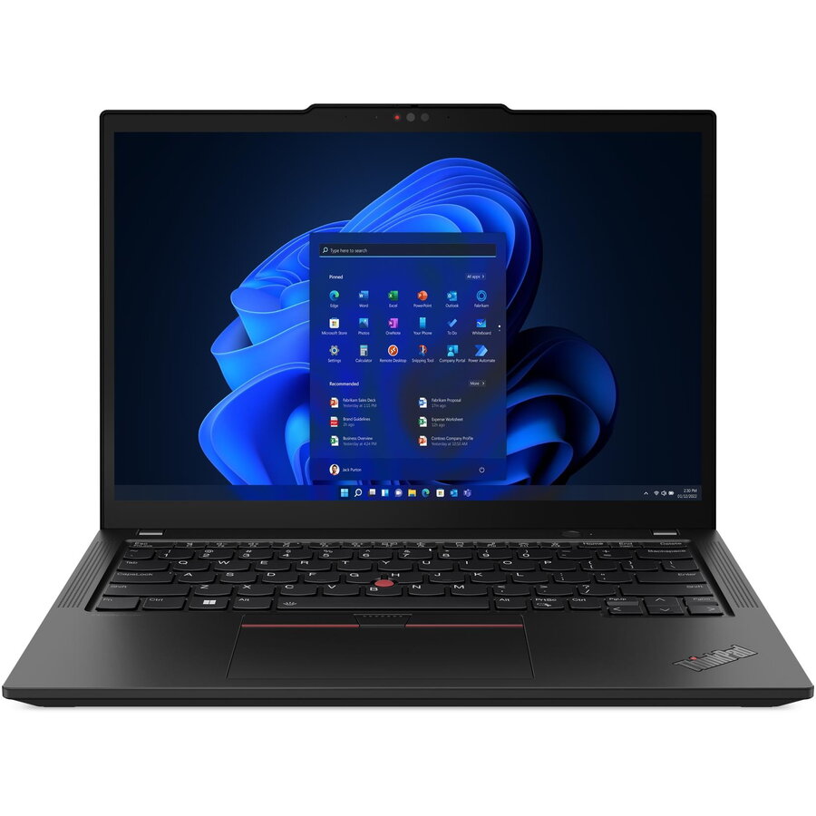 Laptop ThinkPad X13 G4 WUXGA 13.3 inch Intel Core i7-1355U 16GB 512GB SSD Windows 11 Pro Deep Black