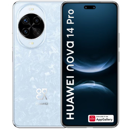 Telefon mobil Huawei Nova 14 Pro 512GB 12GB RAM Dual Sim 4G Crystal Blue