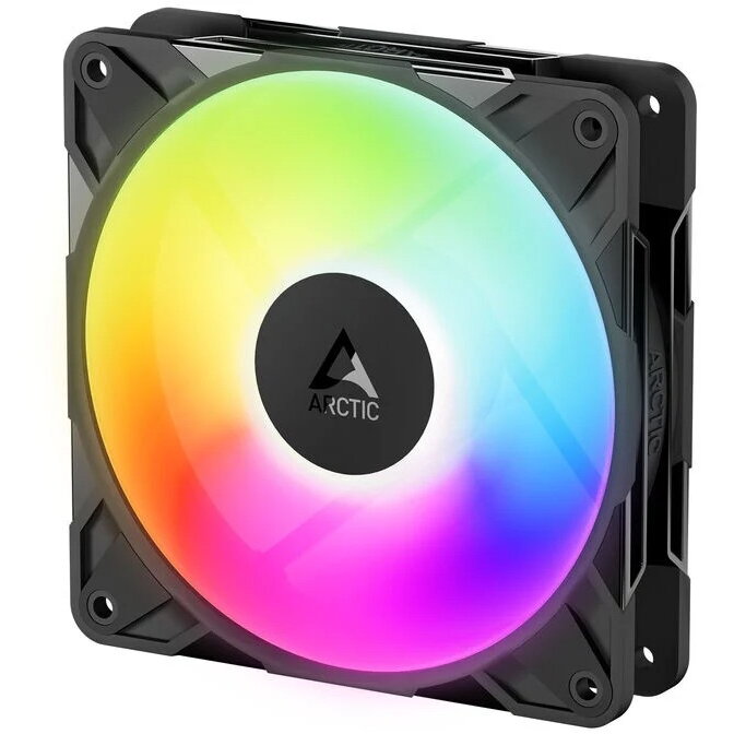 Ventilator Arctic P12 Pro Reverse A-RGB PWM 120mm 3Pack Alb — imaginea 3