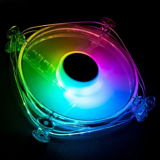 Ventilator Icecloud+ ARGB 120 PWM Transparent
