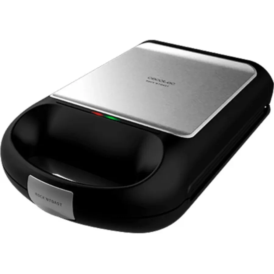 Sandwich Maker Cecotec Rock'nToast Family 1500W Inox/Negru