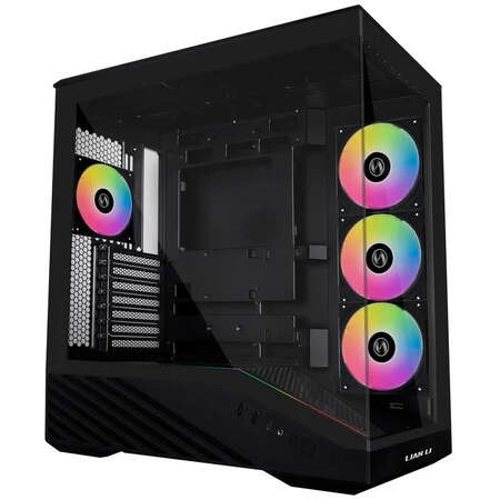 Carcasa Vector V100 Midi-Tower ATX RGB Tempered Glass Negru