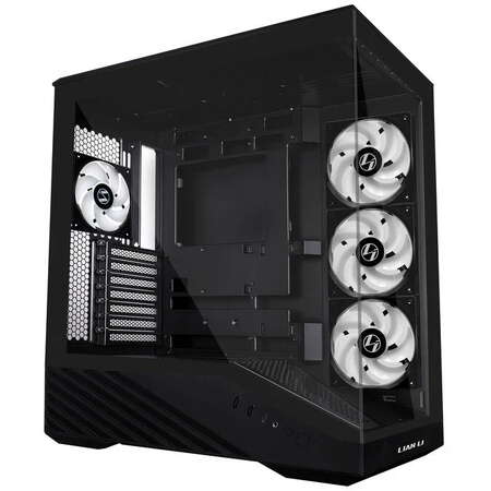 Carcasa Vector V100 Midi-Tower ATX RGB Tempered Glass Negru