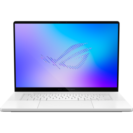 Laptop Zephyrus G16 OLED 16 inch Intel Core Ultra 9 386H 64GB 1TB SSD RTX 5080 Windows 11 Pro Platinum White
