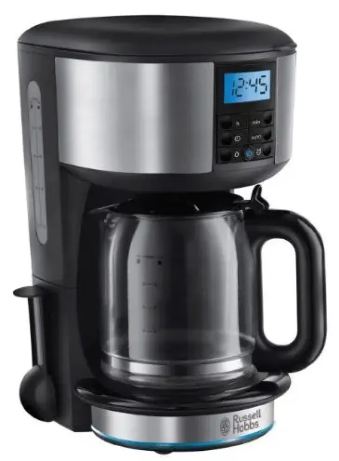 Cafetiera Russell Hobbs 20680-56 Buckingham 10 Cești Timer Programabil 24h 1.25L Negru / Argintiu