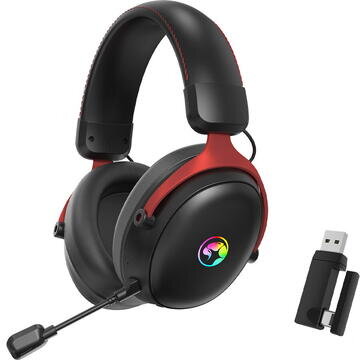 Căști Wireless Marvo HG9076W Tactic X Pro Bluetooth Jack 3.5mm USB-C Negru