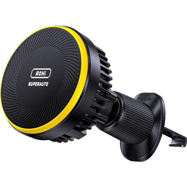 Incarcator Superauto Self- Cooling Magnetic 15W Negru