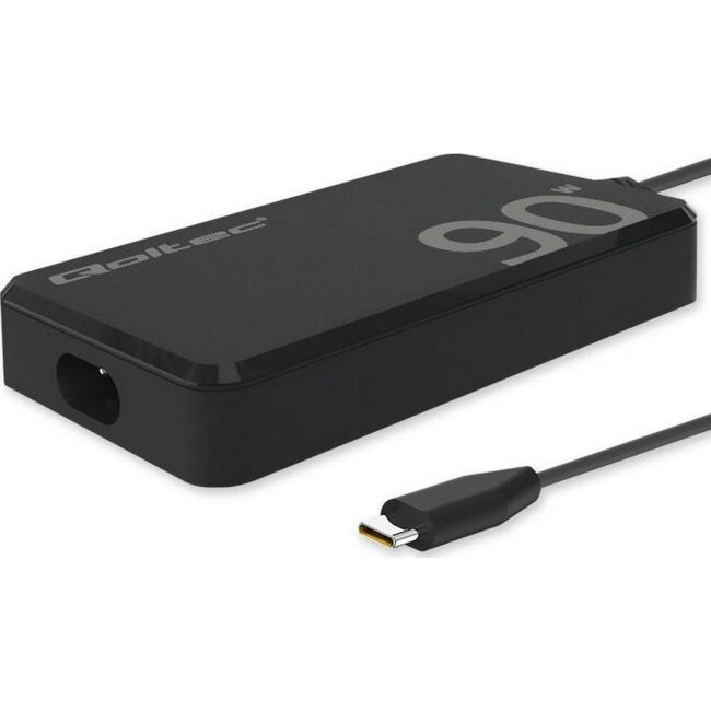 Incarcator 90W GaN Super Fast SLIM PD 5-20V 4.5A USB-C 3.1 Negru