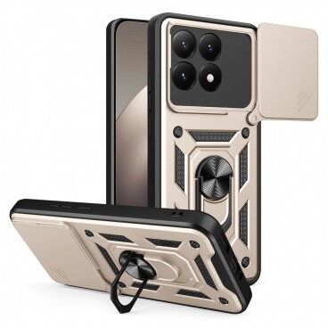 Husa Techsuit u Xiaomi 15T CamShield Auriu