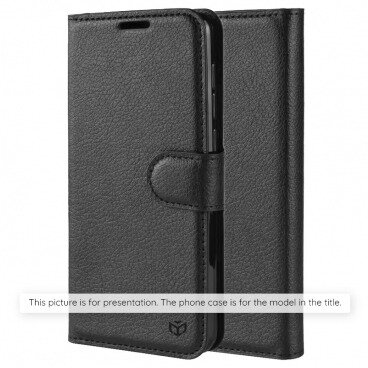 Husa Techsuit Samsung Galaxy S26 Ultra S948 Leather Folio Negru